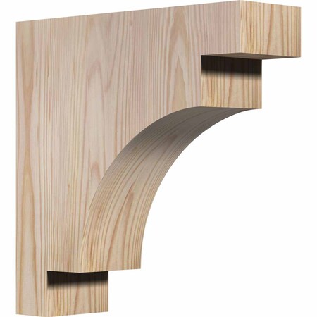 Ekena Millwork Mediterranean Smooth Corbel, Douglas Fir, 3 1/2"W x 12"D x 12"H COR04X12X12MED00SDF